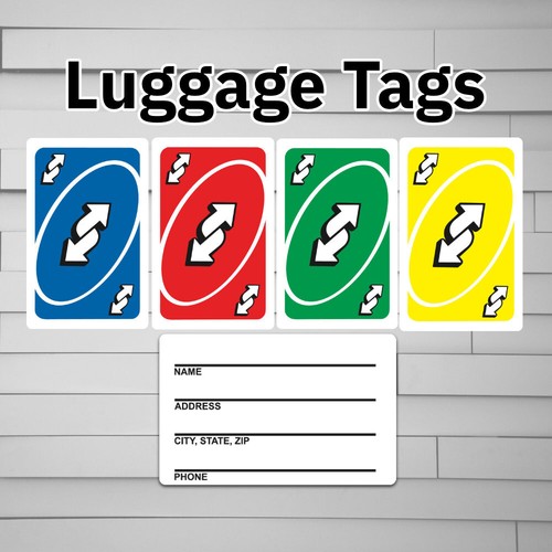Uno reverse card bagaglio - uno,