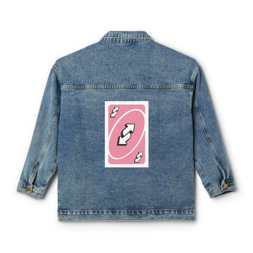 Giacca denim donna uno reverse - giacca,