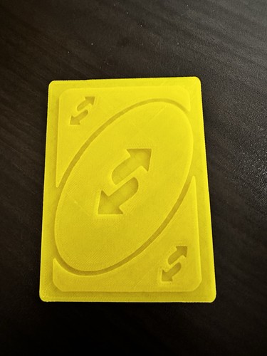 Carta uno inverso - carta, 3d