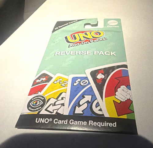 Mattel uno add pack - uno, reverse