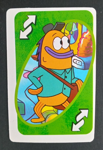 Spongebob squarepants uno card - spongebob,