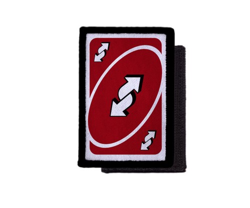 Toppa carta uno retro - uno, rosso