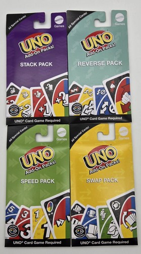 Mattel uno add packs set - packs, di