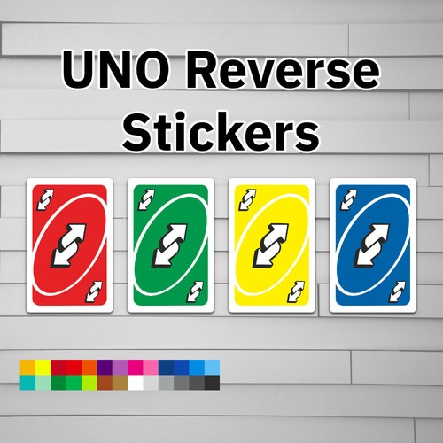 Adesivo uno reverse - uno, card