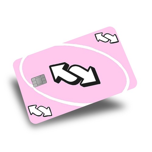 Adesivo uno reverse credit - uno,