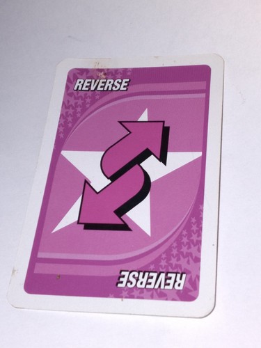 Nsync uno reverse playing card - uno,