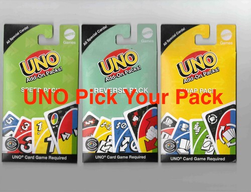 Uno packs mattel - ad,