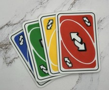 Uno Reverse Card Set di 4