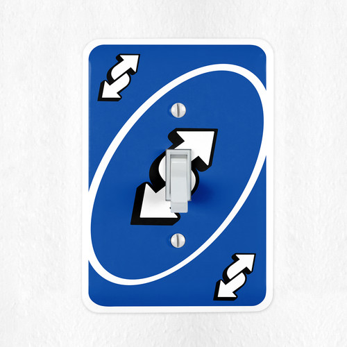 Uno card switch cover placca - uno,