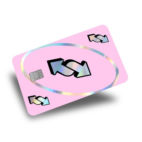 Adesivo uno carta - uno, credito