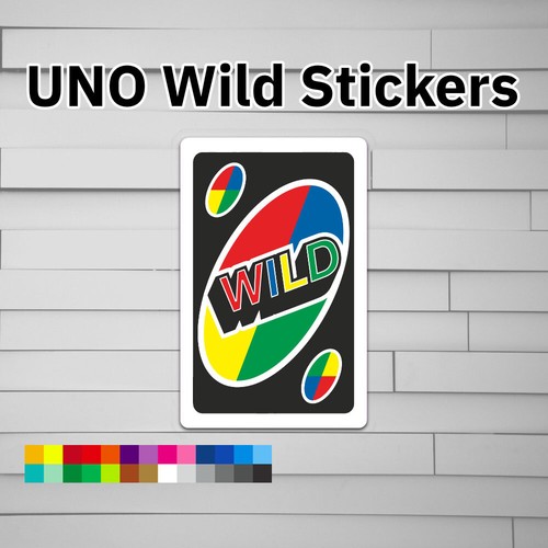 Adesivo uno wild - adesivo, vinile